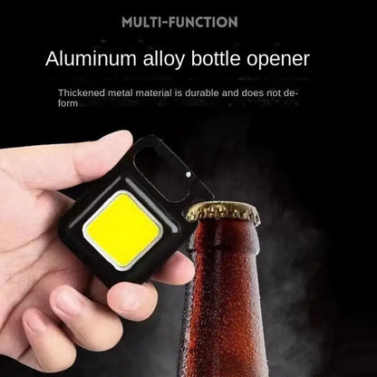 Compact COB Keychain Light